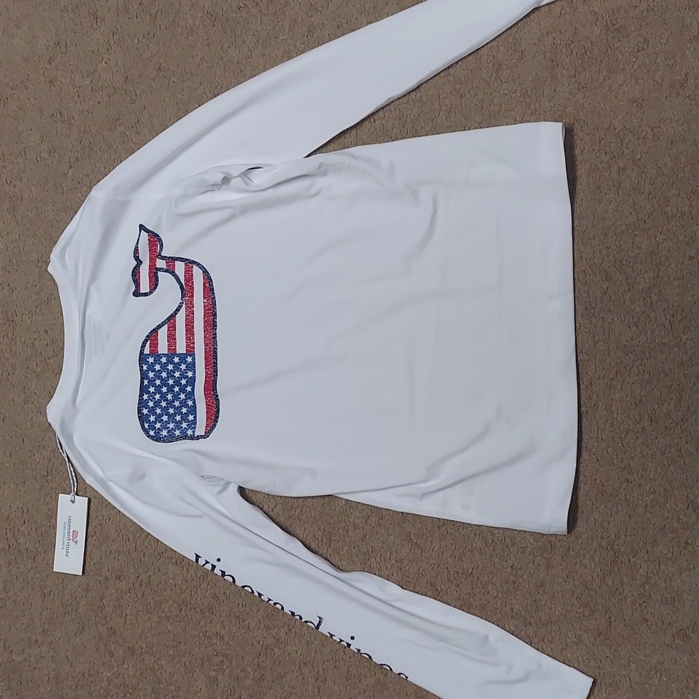 NWT VINEYARD VINES WOMEN'S PERFORMANCE LS